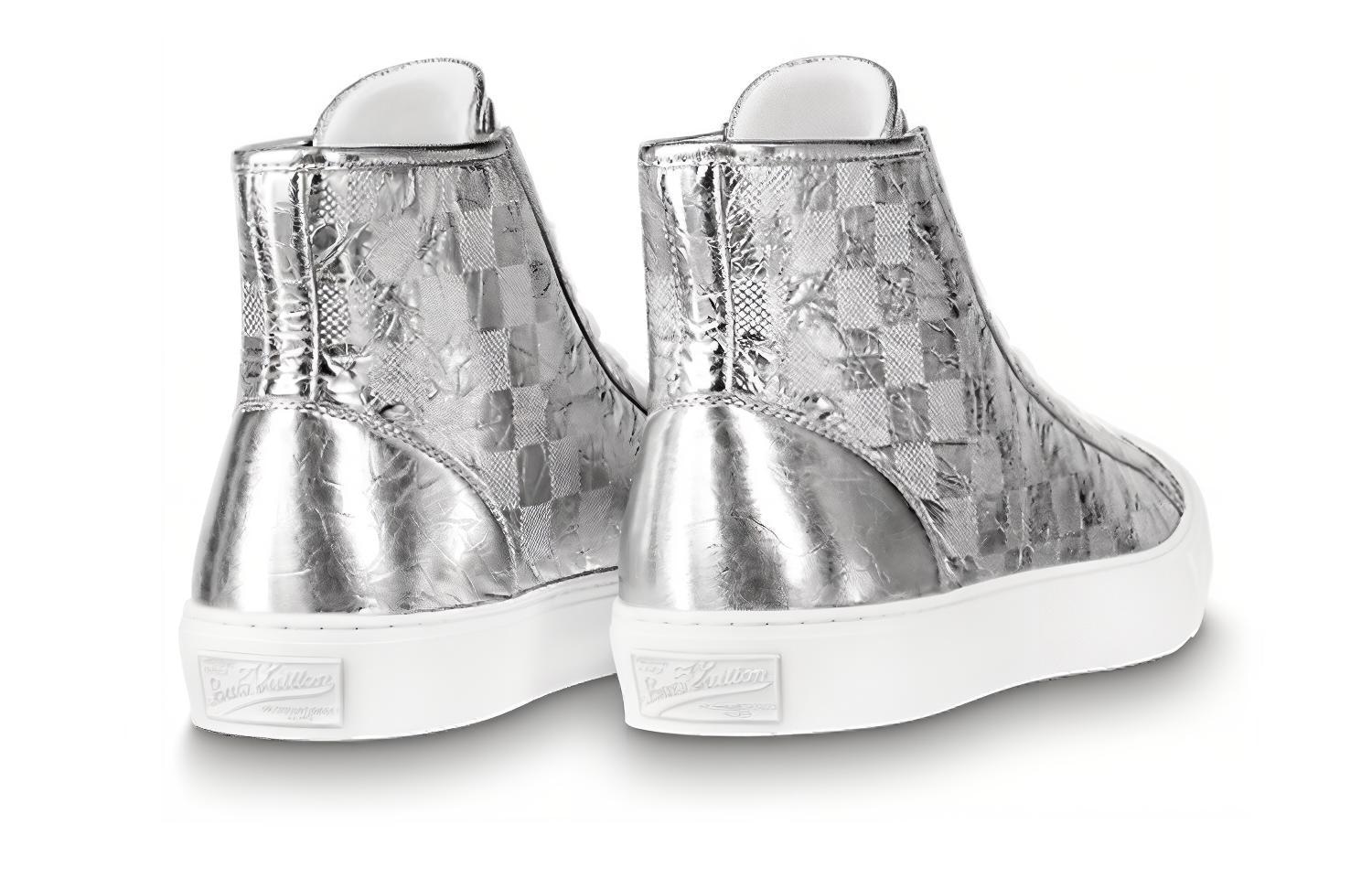 Louis Vuitton Tattoo High Top Silver — фото 7