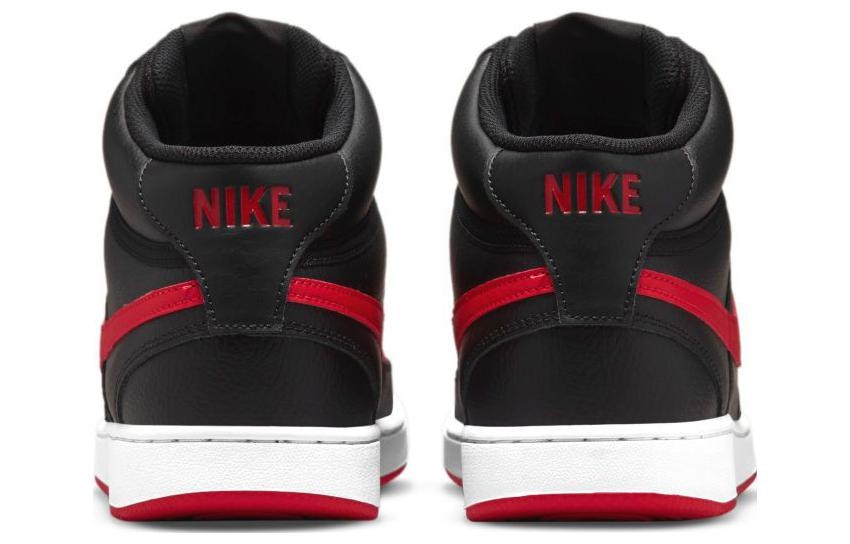 Nike Court Vision Mid Black Red — фото 10