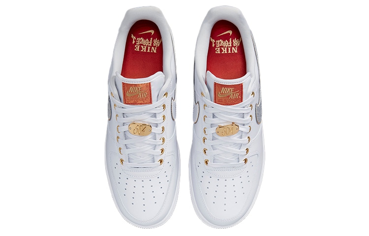Nike Air Force 1 Low NOLA White Gold — фото 9