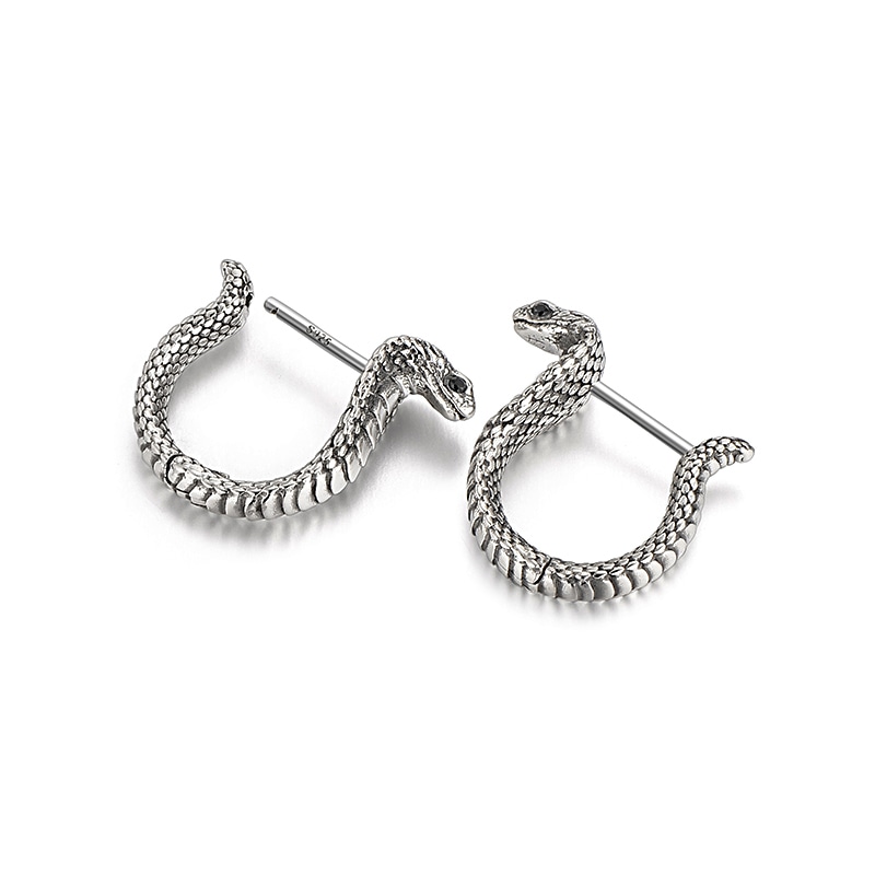Ideagemer Cobra Earrings Silver 925 — фото 6