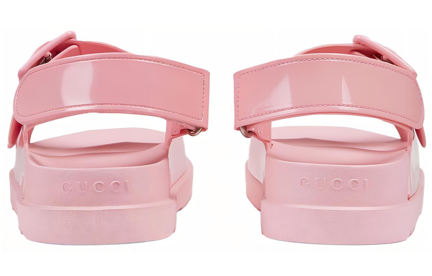 Gucci Studded Double G Sandals — фото 9