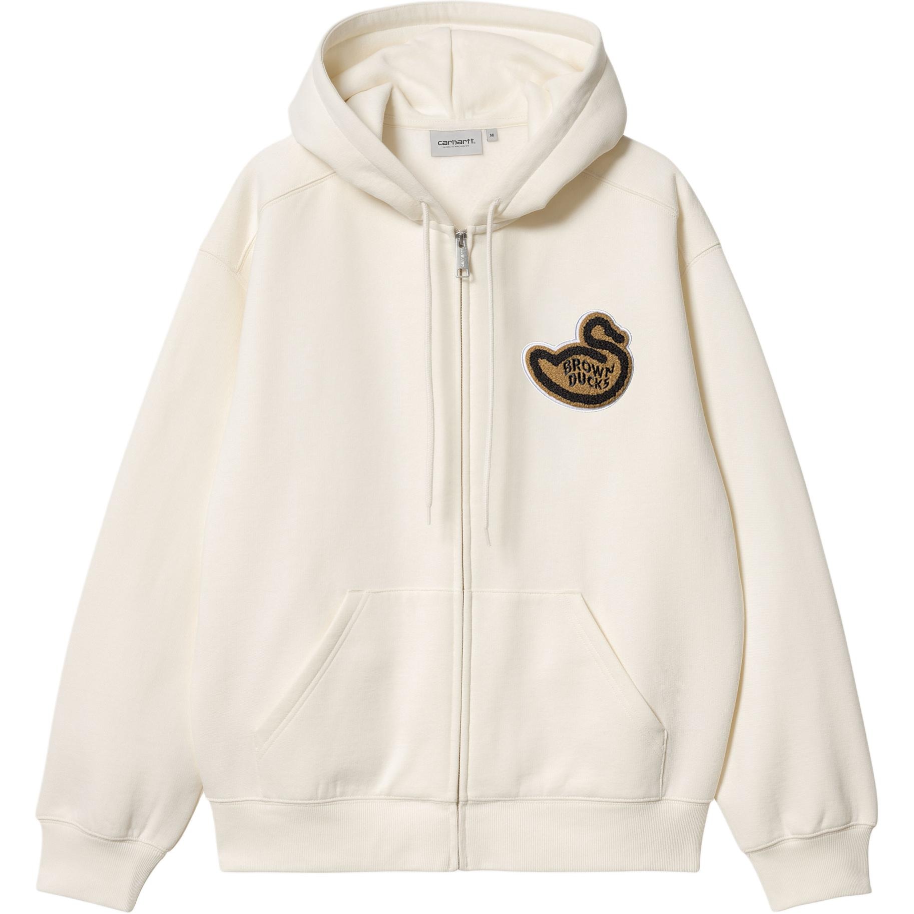 Carhartt WIP Hooded Brown Ducks Jacket — фото 1