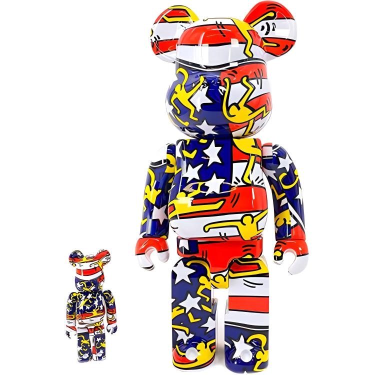 BE@RBRICK BERBRICK x Keith Haring DesignerCon 7cm28cm70cm