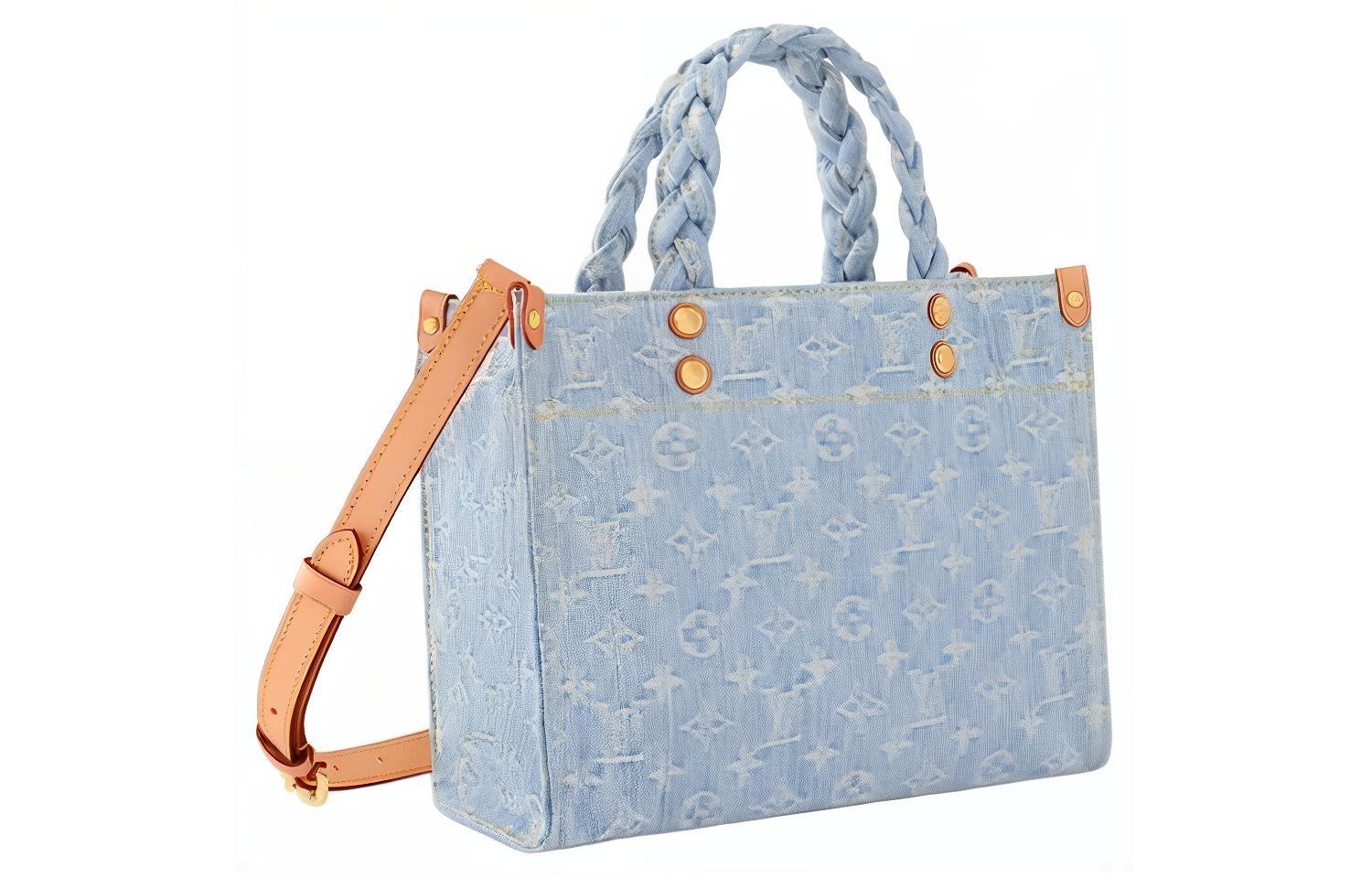 Louis Vuitton Sky Denim Let Go Tote — фото 1