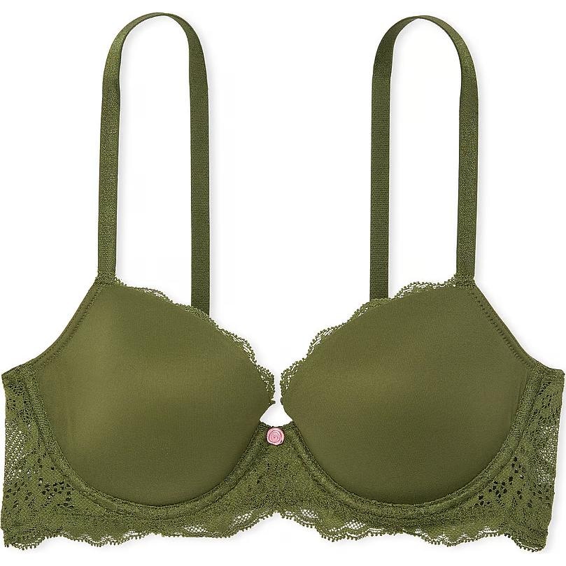 Victoria'S Secret DREAM ANGELS Lace Lightly Lined Classic Coverage Demi WG