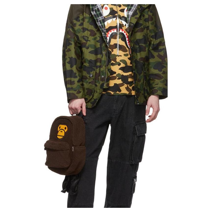 A BATHING APE Backpack Brown — фото 3