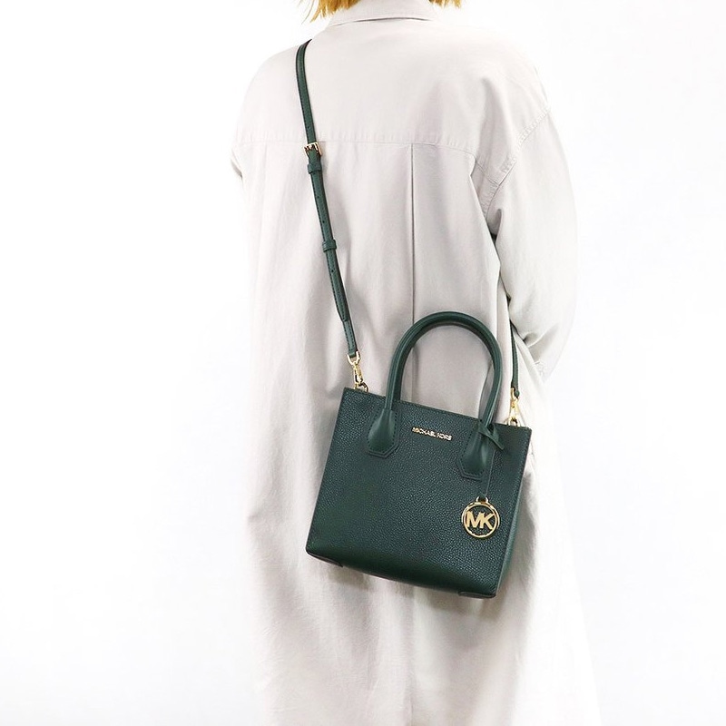 Michael Kors Mercer Small Green — фото 4