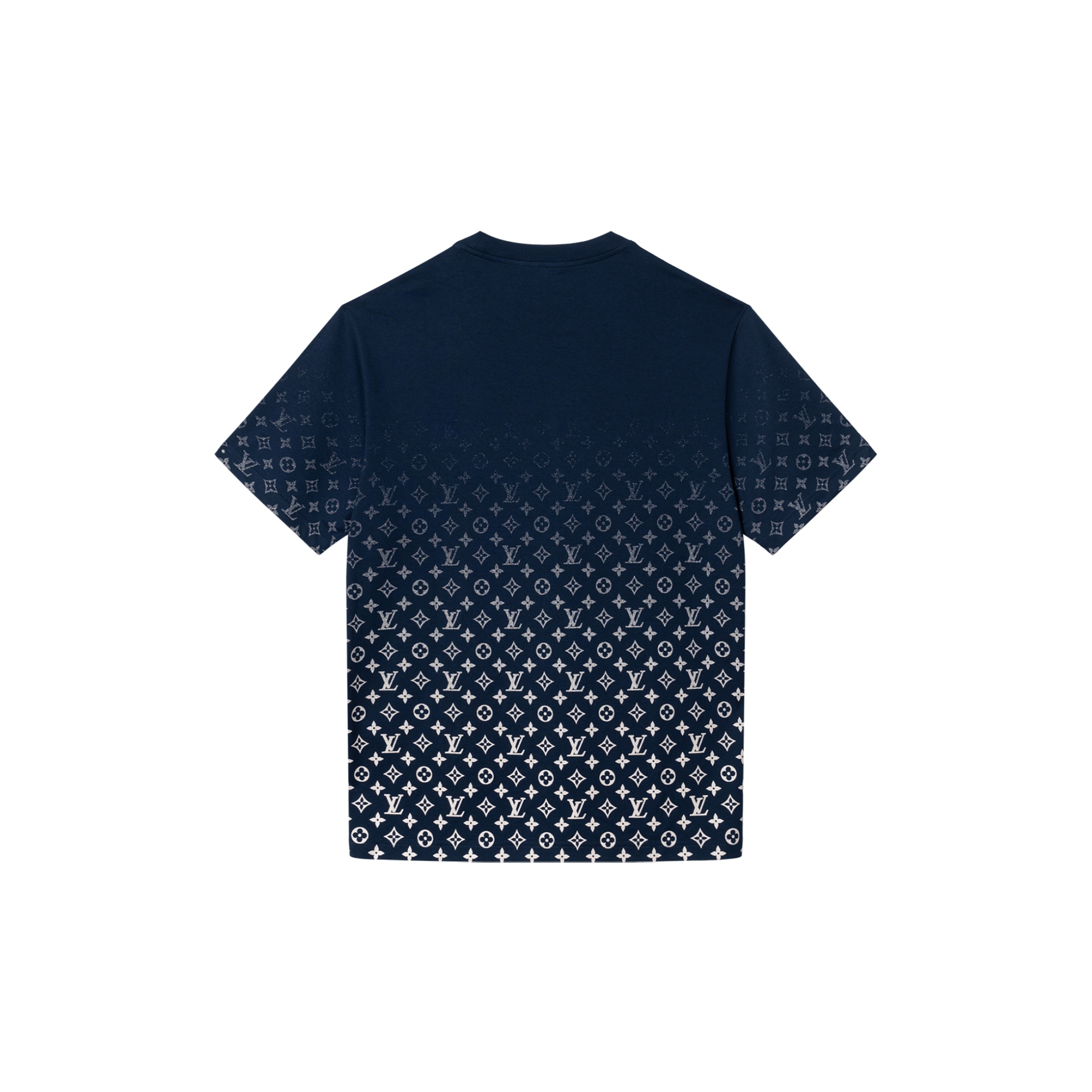 Louis Vuitton SS22 Monogram Gradient T-Shirt Blue — фото 1