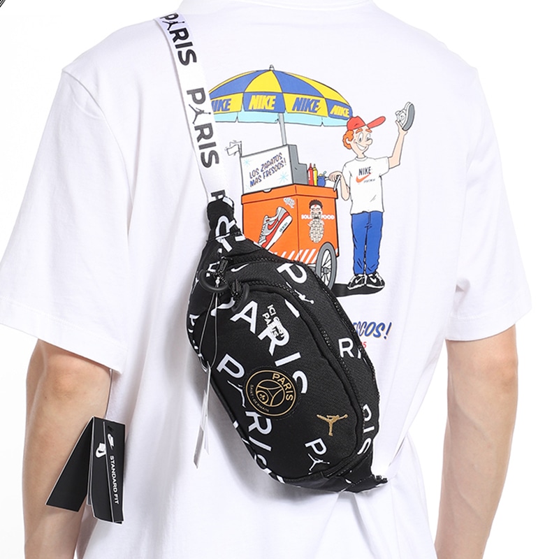 Jordan Crossbody Waist Bag Black — фото 7