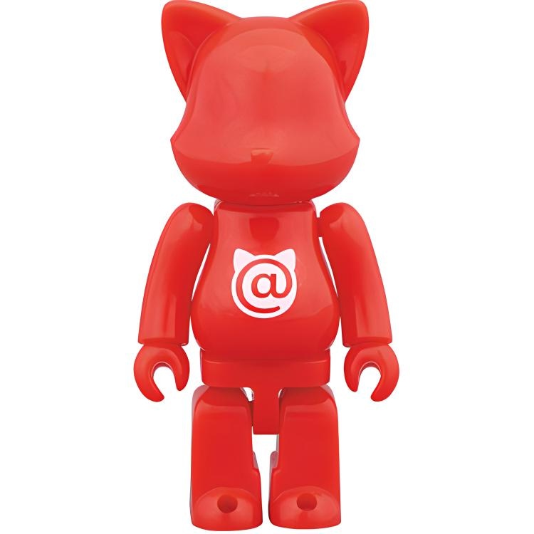 BE@RBRICK NY@BRICK Fluorescent Red 6.5cm