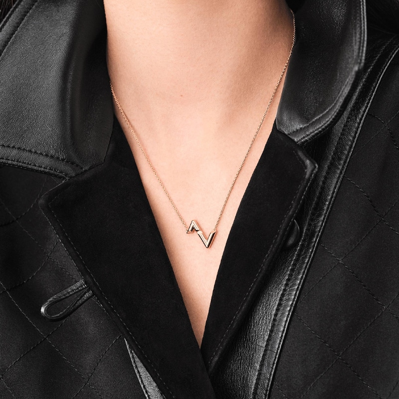 Louis Vuitton Volt 18K Necklace Pink — фото 3