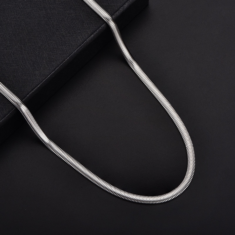 Ideagemer Snake Bone Chain Necklace — фото 5