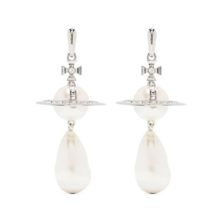 Vivienne Westwood Aleska Pearl Earrings