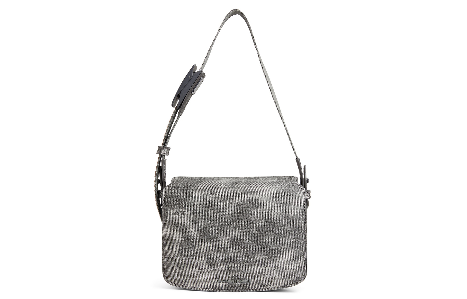 CHARLES&KEITH CHARLESKEITH ck PU Dark Grey