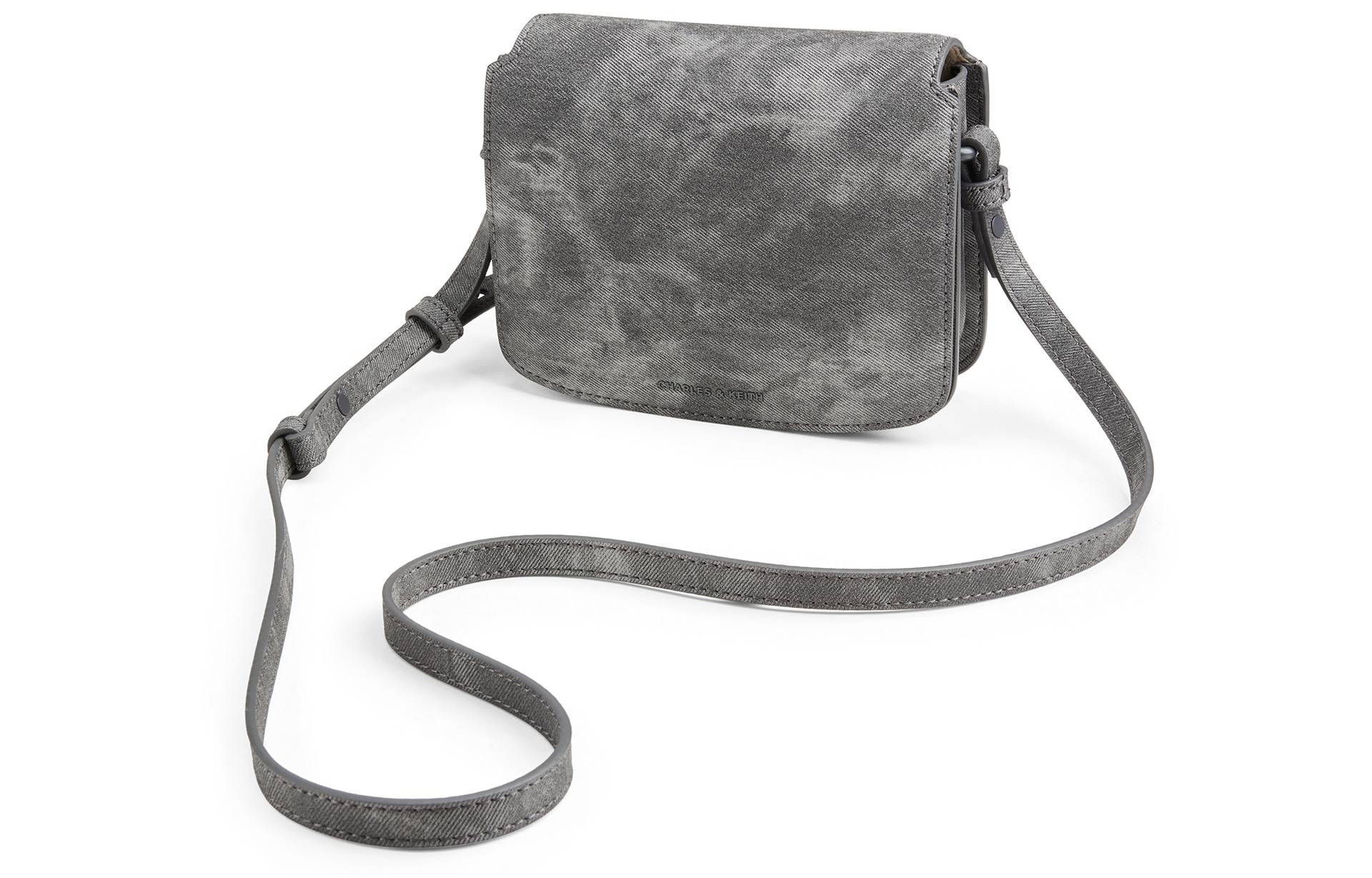 Charles&Keith CHARLESKEITH ck PU Dark Grey — фото 2