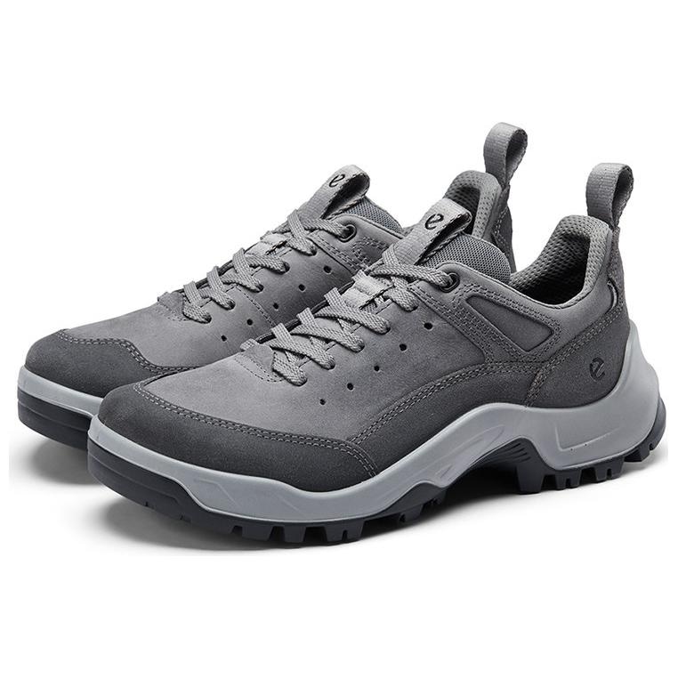 Ecco Low Top Casual Shoes Grey — фото 11