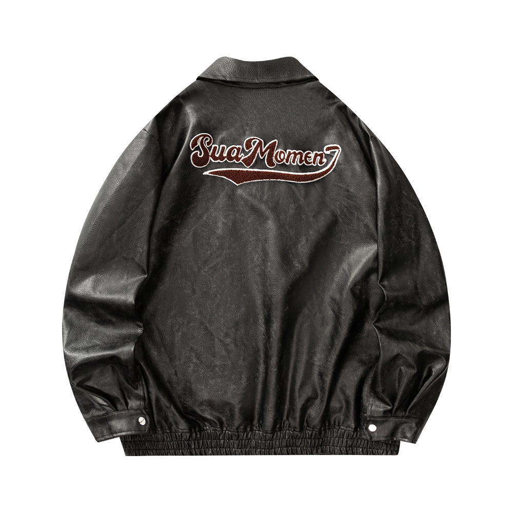 Suamoment Vintage PU Jacket — фото 1