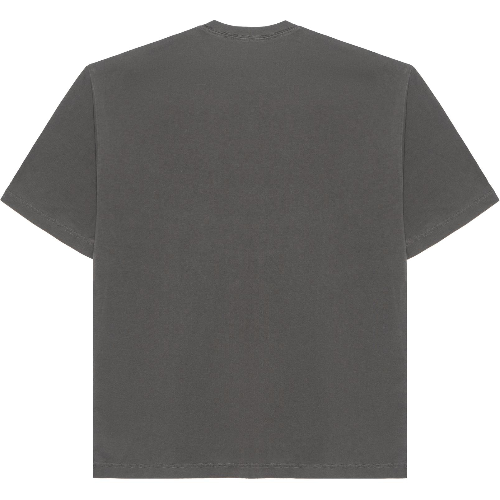 Balenciaga Logo Print T-Shirt Grey — фото 1