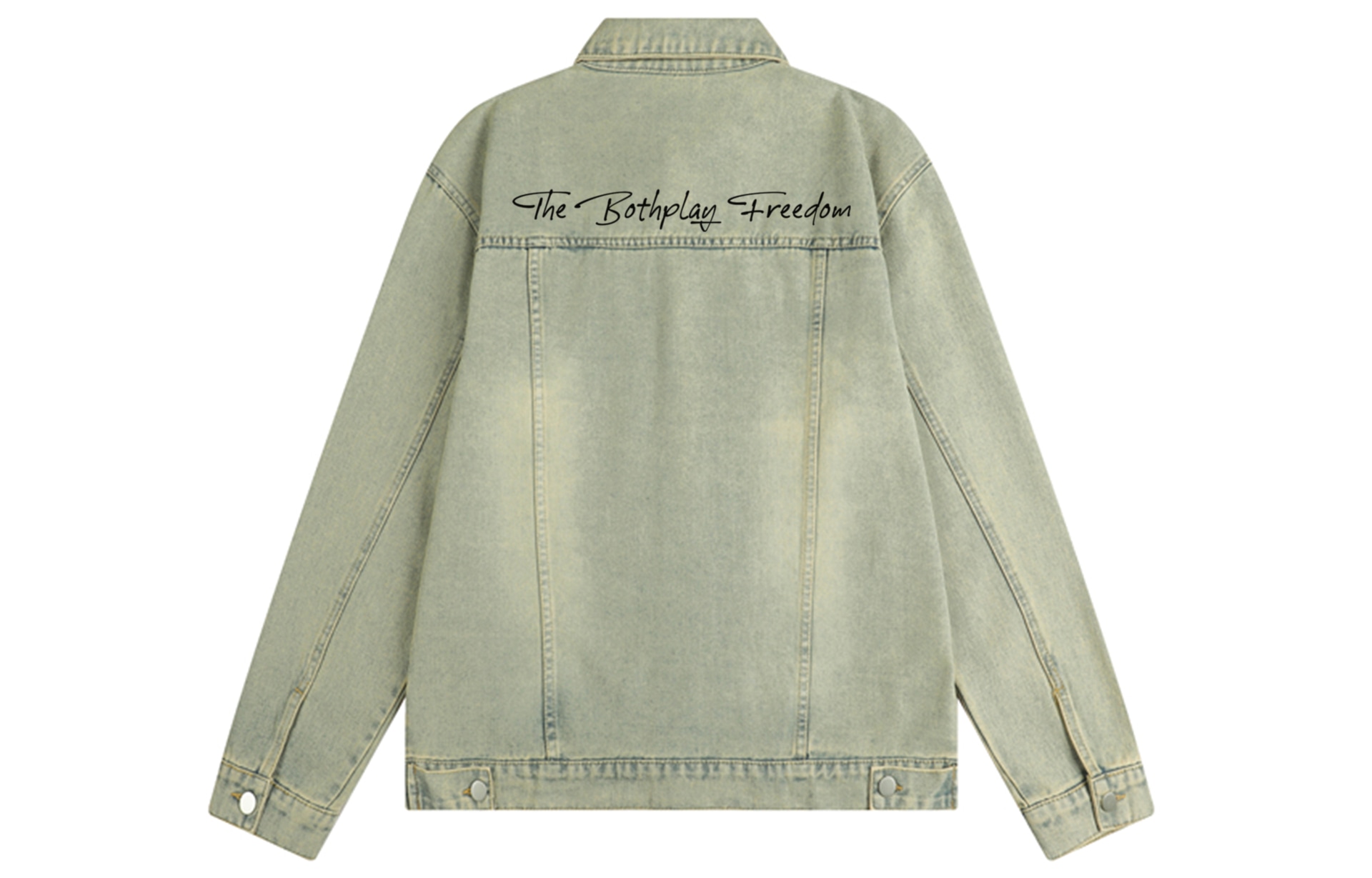 Both Play Denim Jacket — фото 7