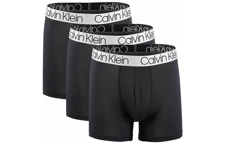 Calvin Klein Boxer Briefs 3-Pack Space Black