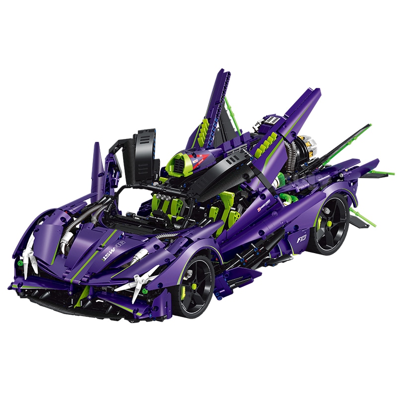 Guly EVO Racing Car 3909pcs