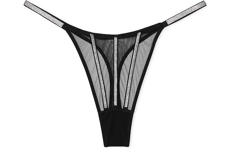 Victoria'S Secret PINK Very Sexy Thong Black