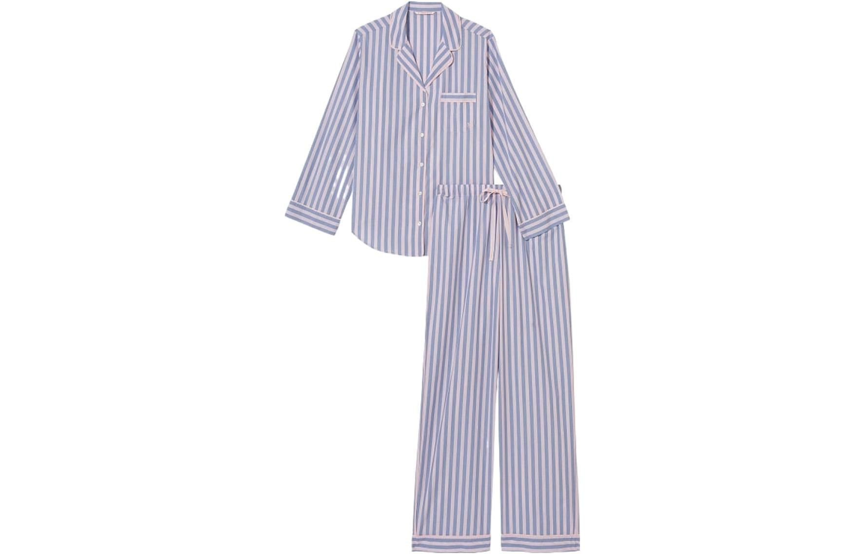 Victoria'S Secret Striped Pajama Set