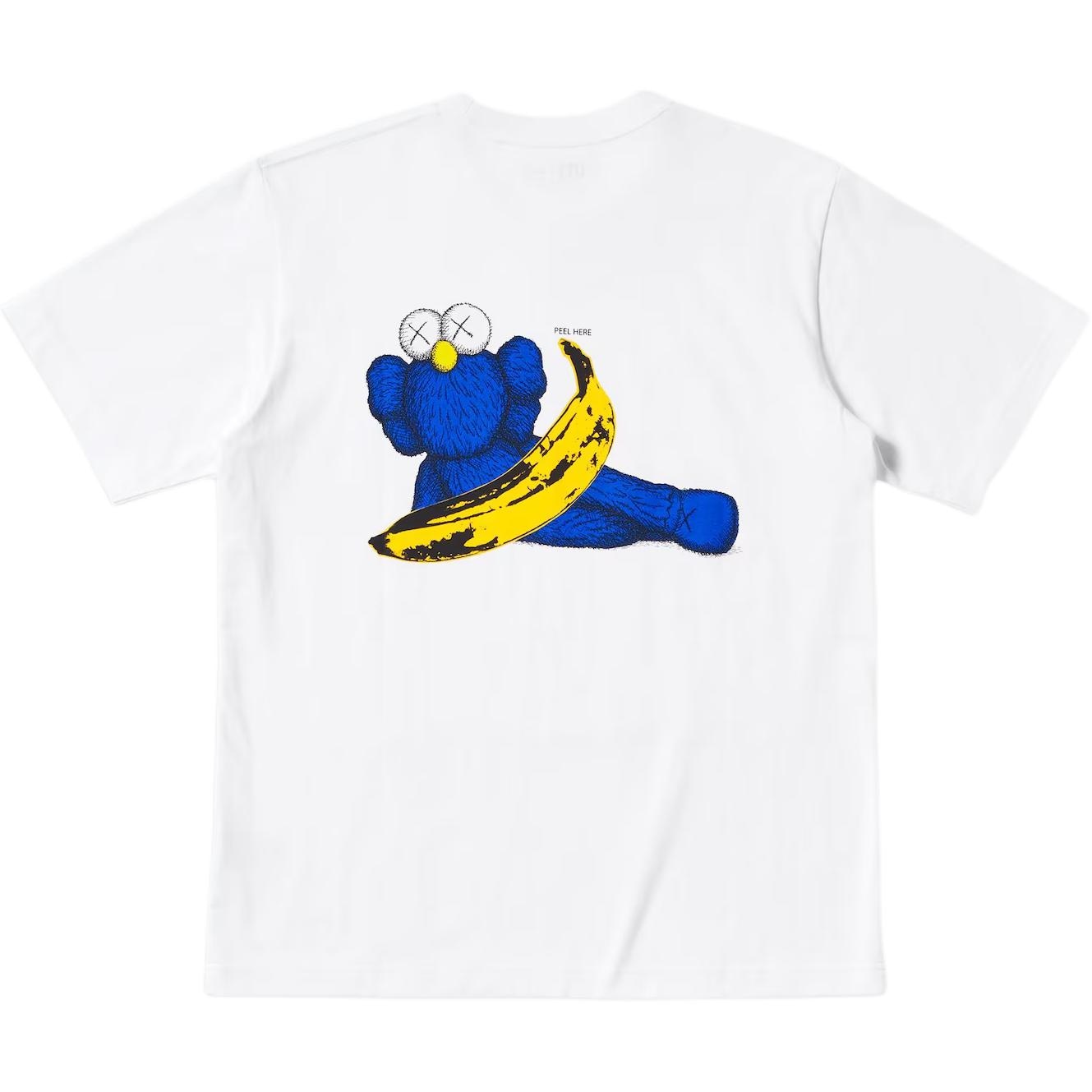 Uniqlo x KAWS x Andy Warhol FW24 T-Shirt White — фото 1