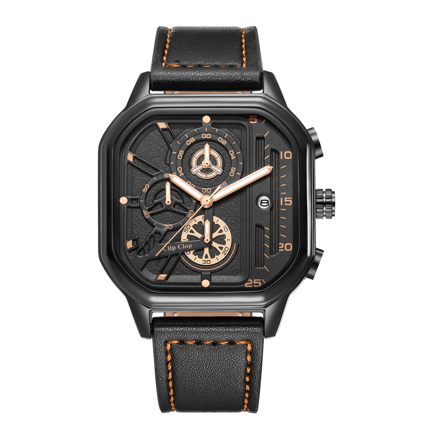 Clip Clop Black Octagon