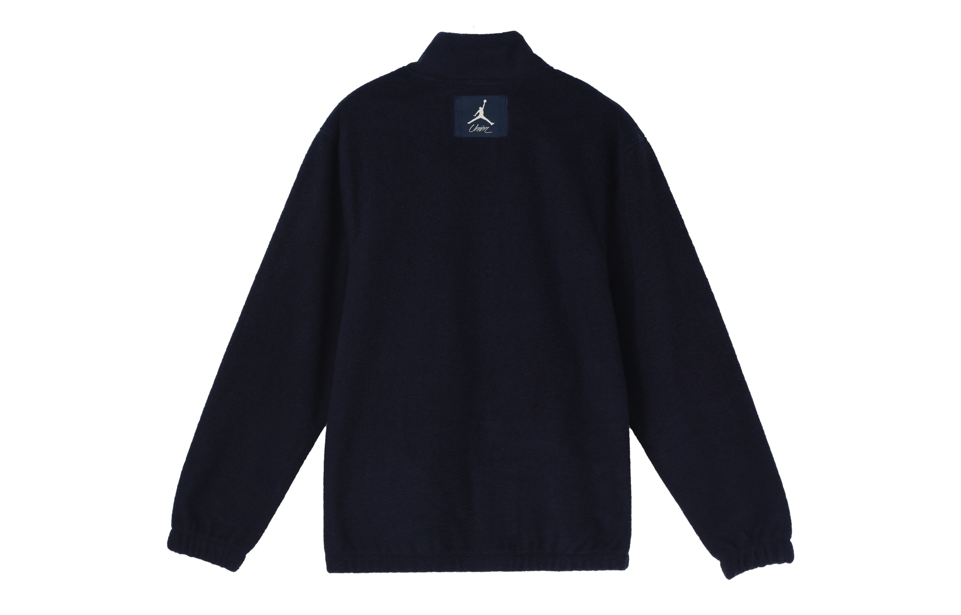 Jordan x UNION 23SS Wool Blend Zip Jacket Navy — фото 1