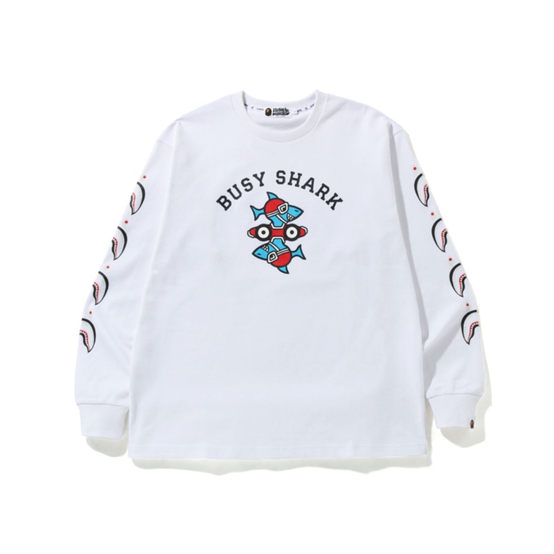 Футболка A BATHING APE BAPE Shark Series Crewneck Tee