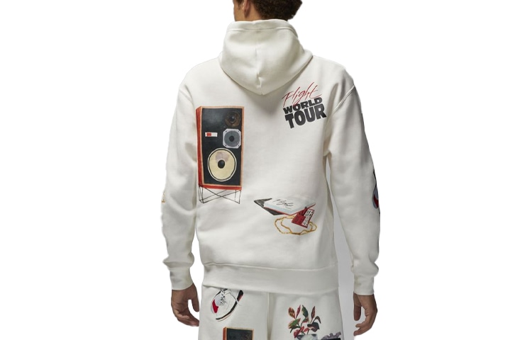 Jordan Hoodie White — фото 3