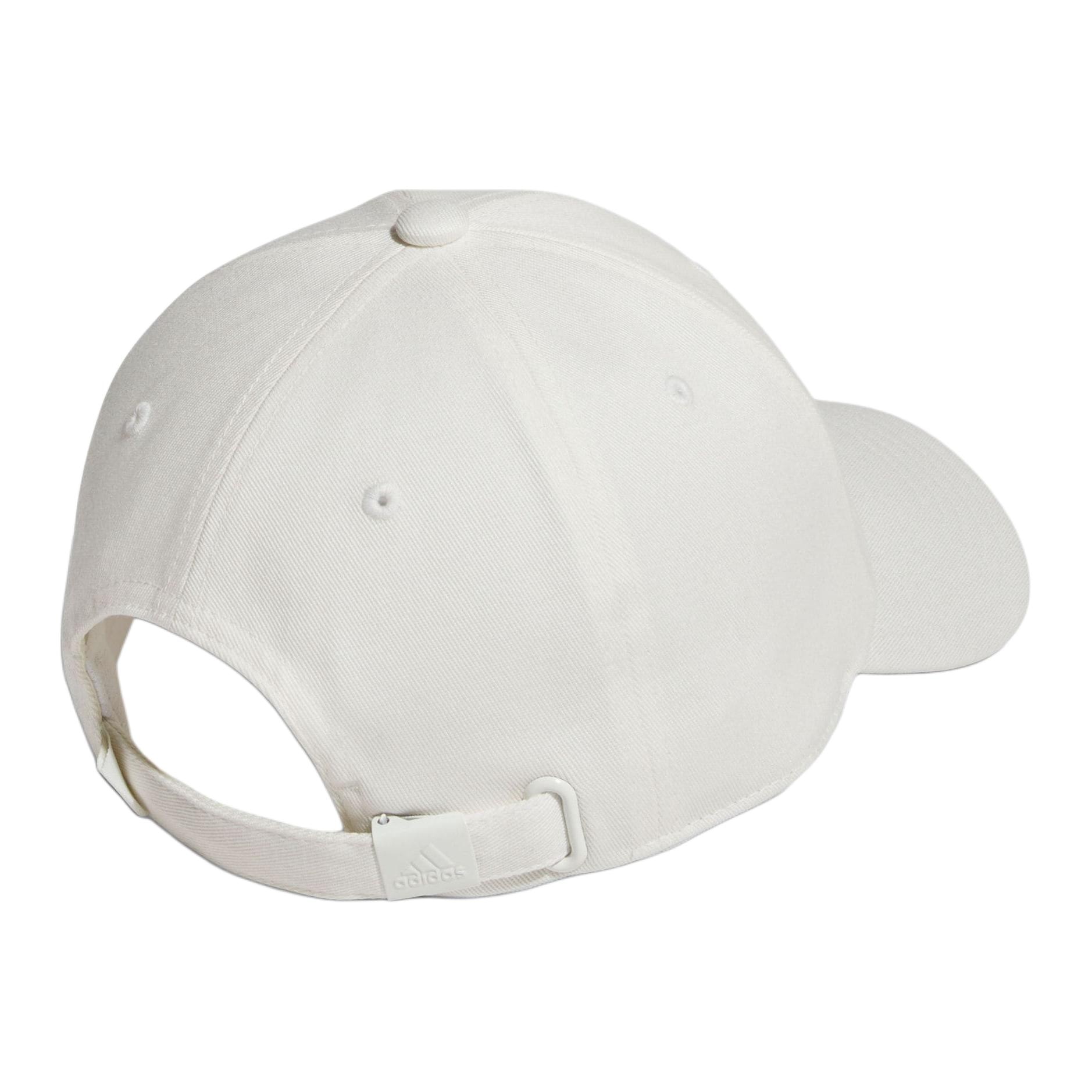 Adidas Embroidered Cotton Cap White — фото 1