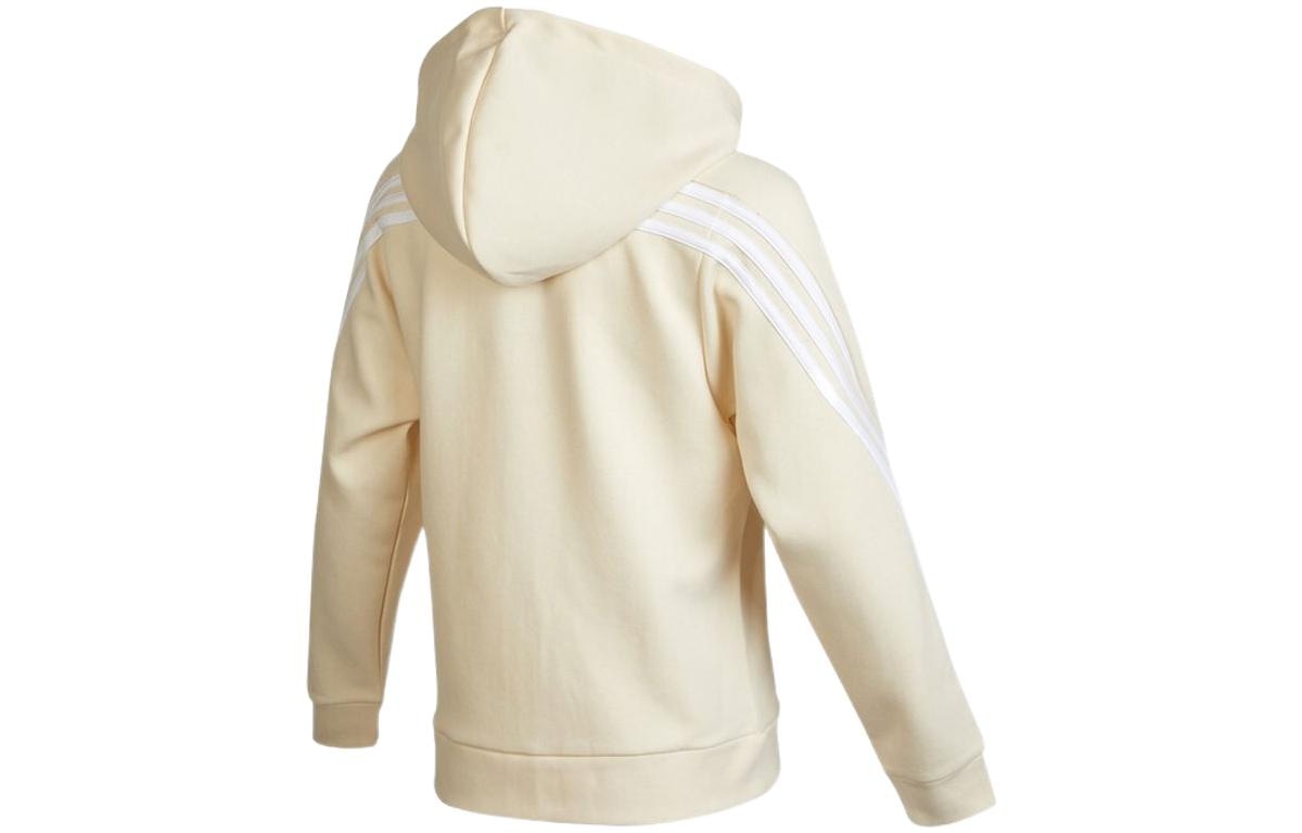 Adidas W Fi 3s Fz Reg Hoodie Beige — фото 1