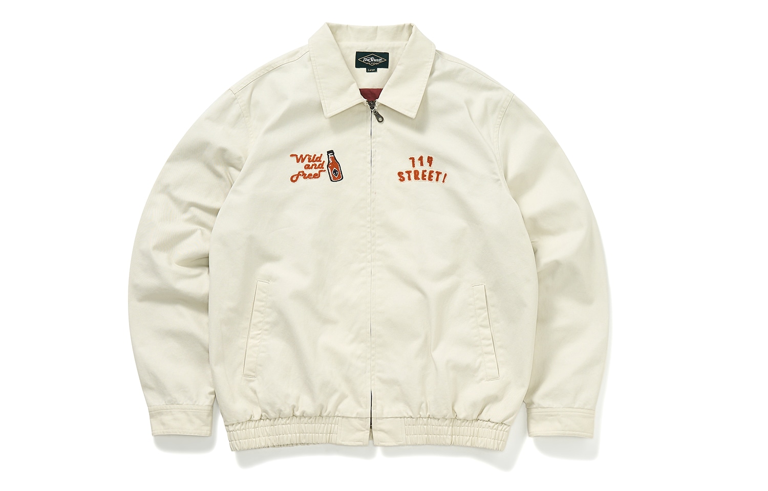 714Street Retro Racing Embroidered Jacket — фото 8