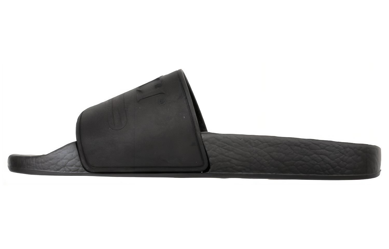 Gucci Rubber Slide Black — фото 6