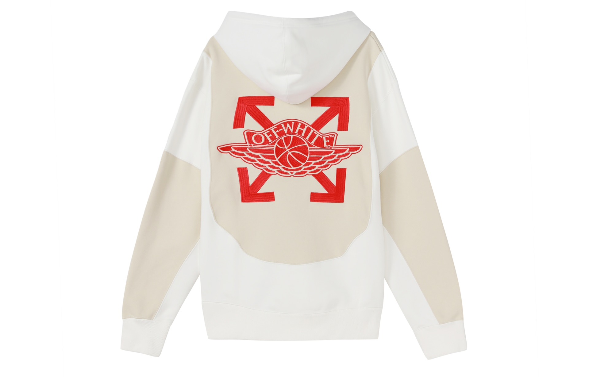 Jordan x OFF-WHITE Hoodie White — фото 1