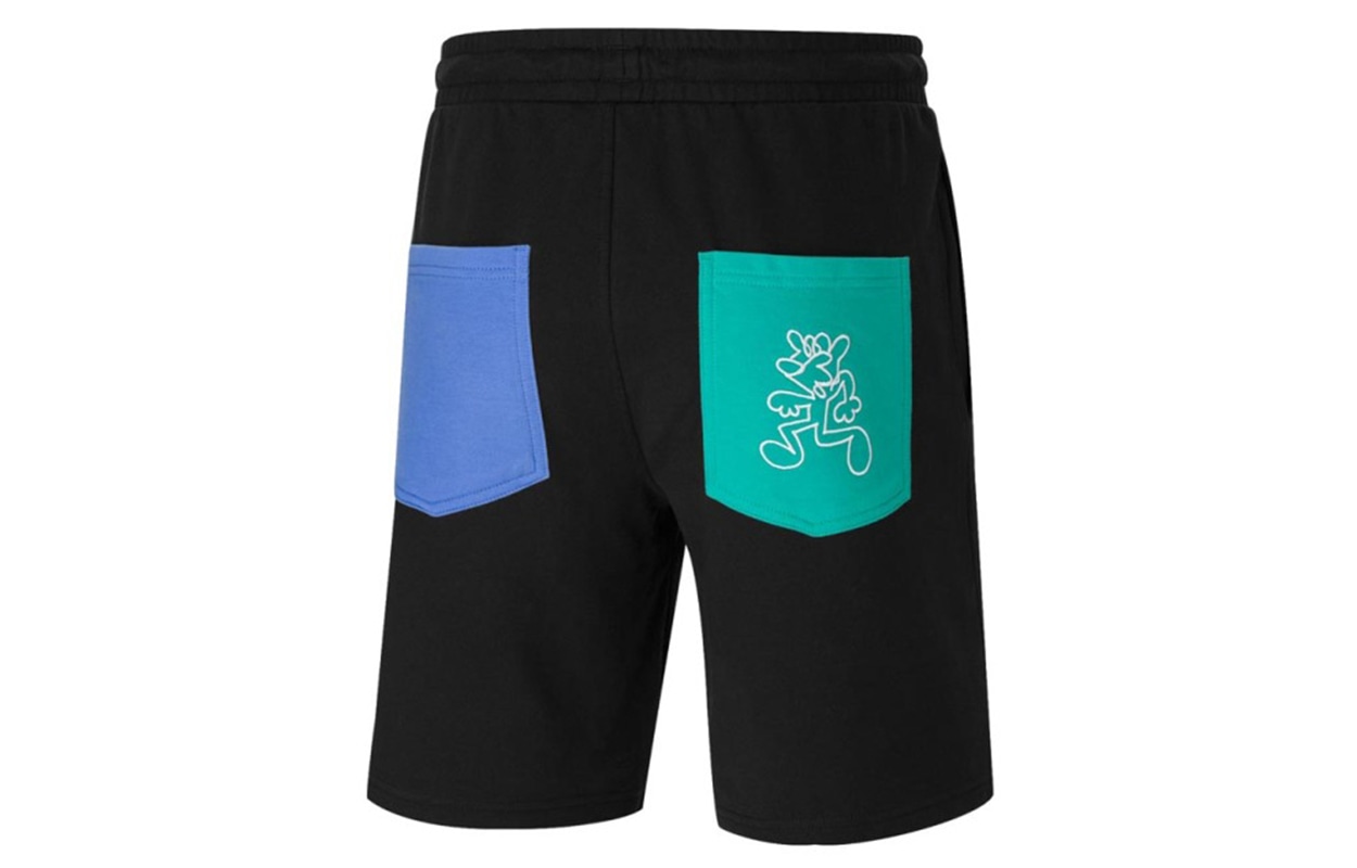 Puma x MR DOODLE Shorts Black — фото 1