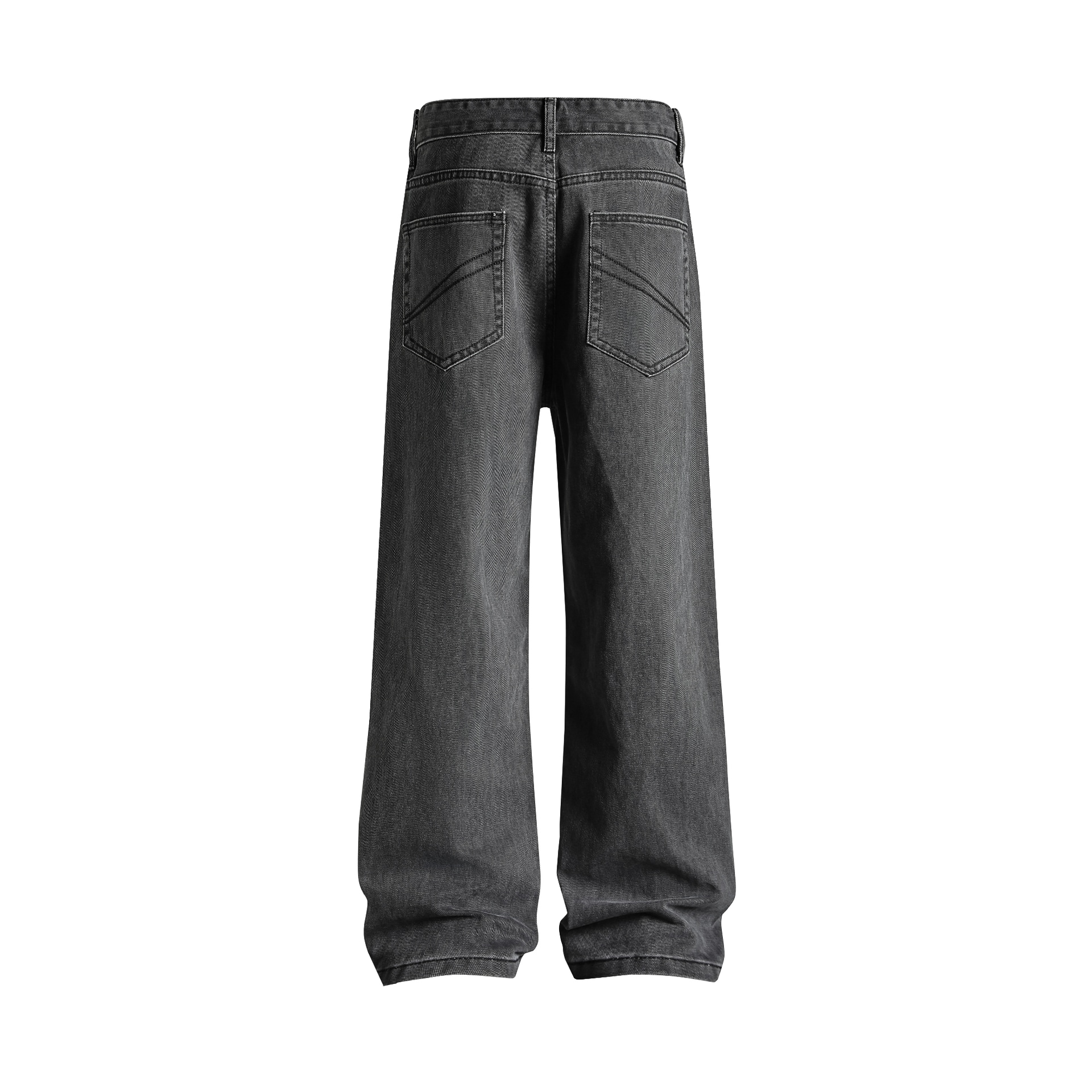 赞仕 Zanshi Vintage Wide Leg Jeans — фото 3