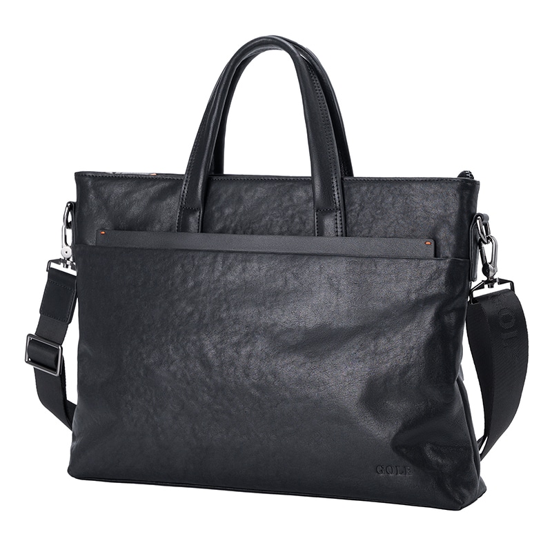 GOLF/高尔夫 GOLF Business Leather Laptop Bag