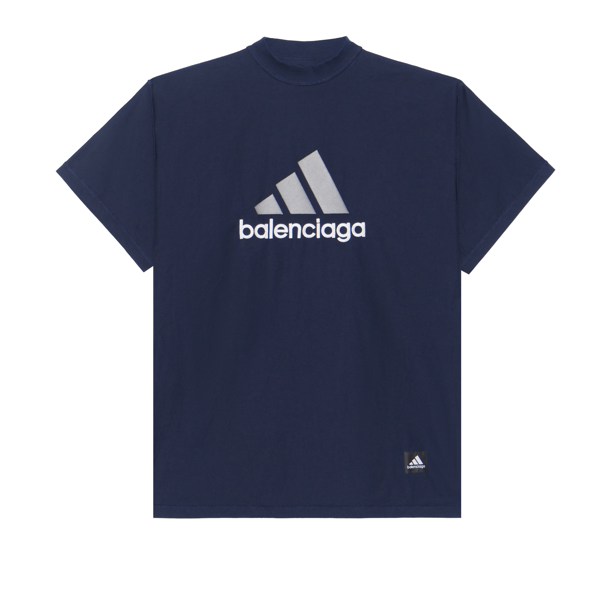 Футболка Balenciaga x adidas FW22 Logo T-Shirt