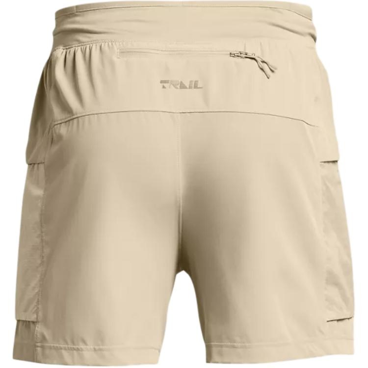 Under Armour Trail Run Shorts Khaki — фото 1