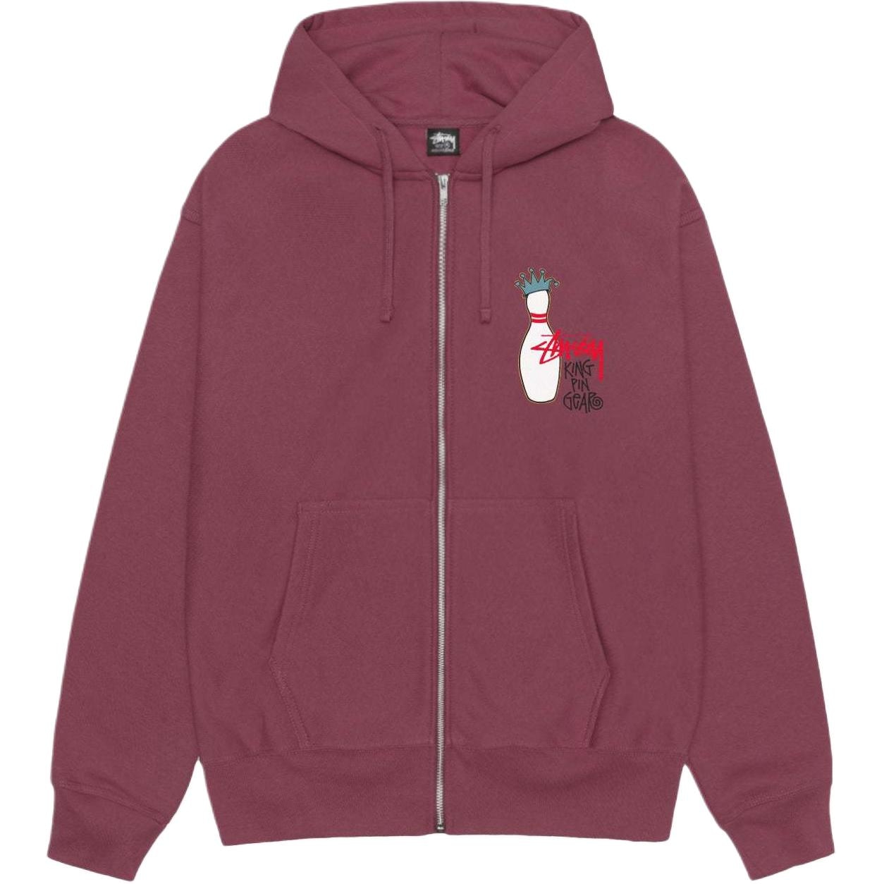 Stussy Kingpin Zip Hoodie — фото 3