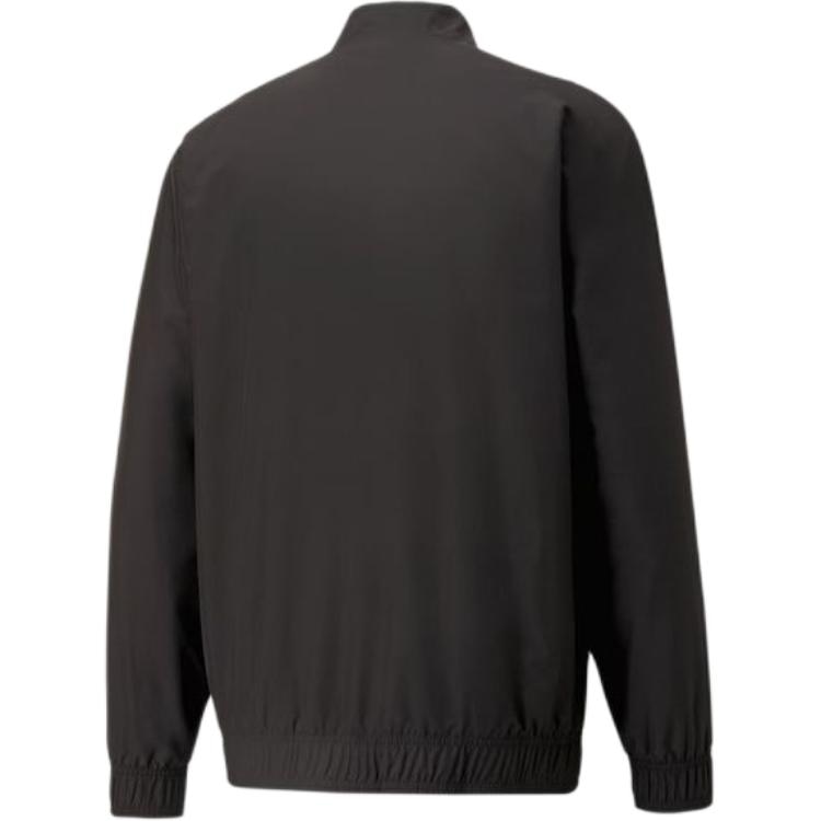 Puma Logo Print Zip Jacket Black — фото 1