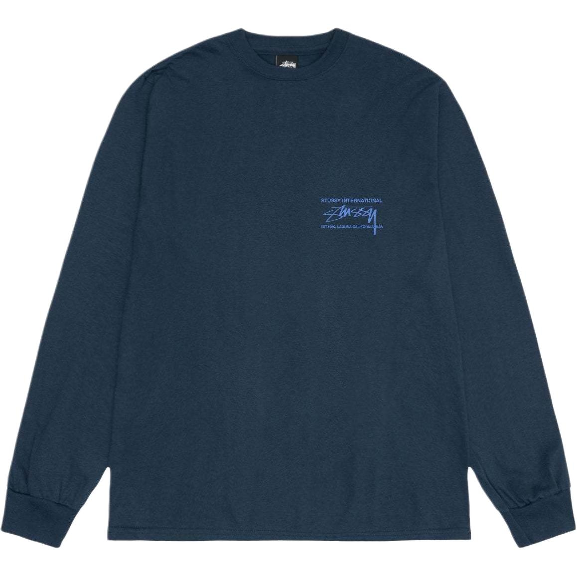 Stussy FW24 Smooth International LS Tee — фото 5