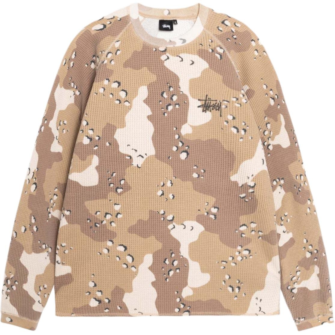 Stussy Raglan Thermal LS Crew — фото 1