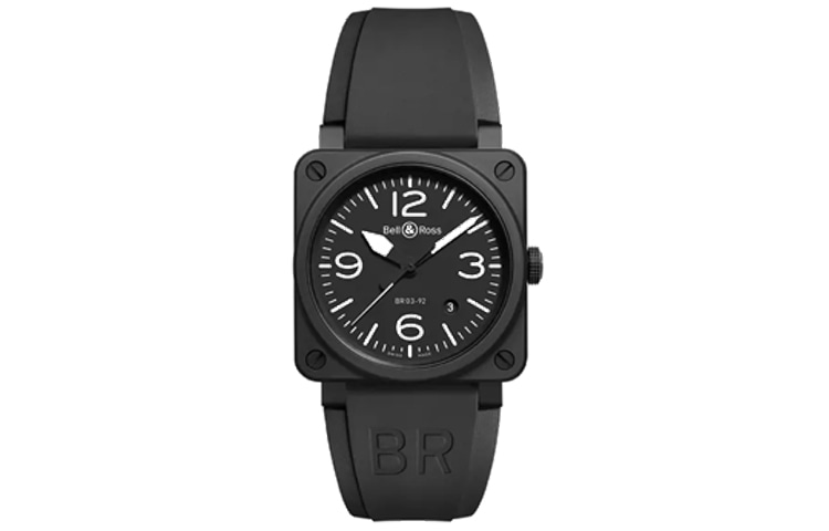 BELL & ROSS/柏莱士 BELL ROSS 100 42mm BR0392-BL-CE