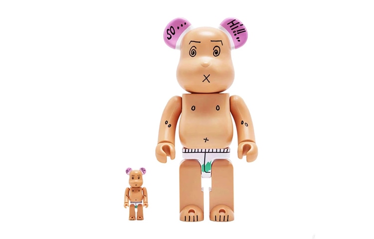 BE@RBRICK BERBRICK x CLOT so hi salute 7cm28cm70cm