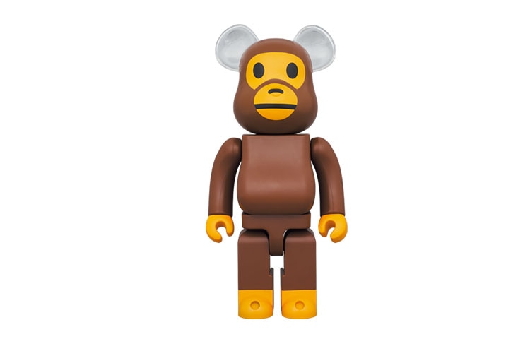BE@RBRICK BERBRICK 400 BABY MILO(R) EAR CLEAR Ver. 28cm