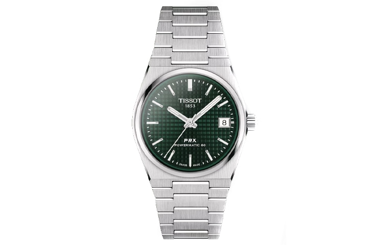 Часы TISSOT/天梭 Tissot PRX 35mm Green Dial
